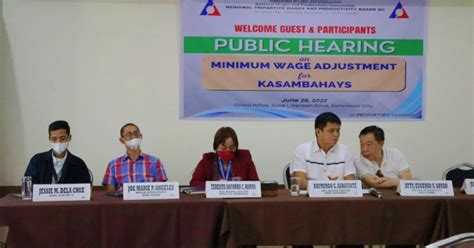 minimum wage koronadal|Soccsksargen's domestic workers get pay hike.